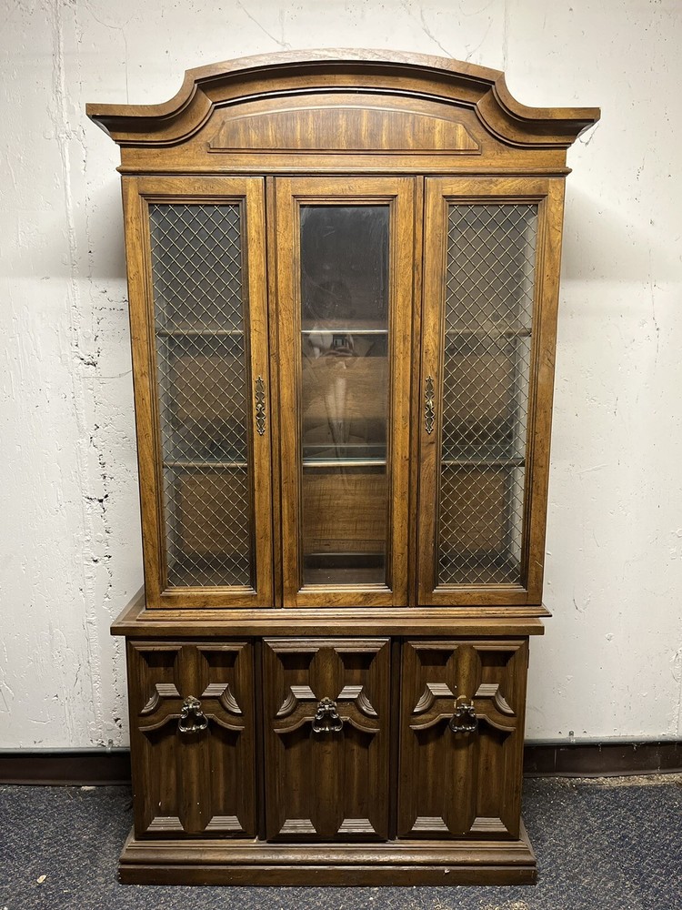 Antique Library / Decorated Liquor Cabinet