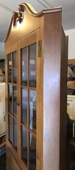 Fruitwood Corner China Cabinet