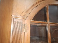 Antique Eastern Shore MD Sussex Co. DE Corner Cupboard Cabinet