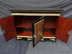 Impressive french credenza Louis IV in marquetry Boulle 19th Napoléon III period