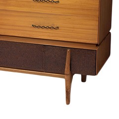 Rare Mid-century Mahogany 4066 Buffet/Credenza by John Keal for Brown Saltman