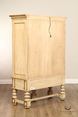 Harden Tuscan Style Paint Decorated Sliding Door China Display Cabinet