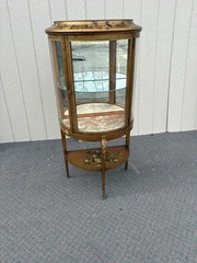 67291 Louuis XV Hand Made Curio Cabinet