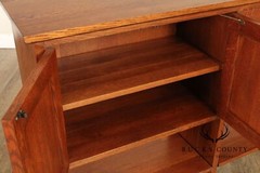 Stickley Mission Collection Oak Bookcase Hutch Top