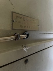 John Widdicomb Bonnet Top Cabinet
