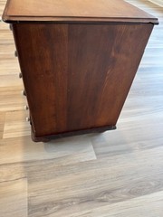 Antique 4 Drawer J & P Coats Spool Thread Cabinet