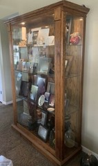 Custom Built Curio Cabinet