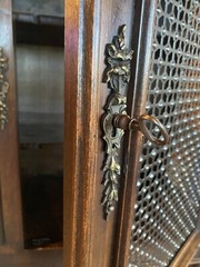 Antique Bar Curio Caninet