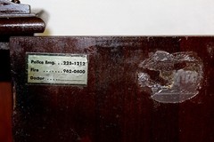 *RARE* Antique Early 20th Century Mahogany Telephone Cabinet with Stand