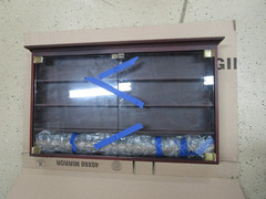 HO scale Miniature Collection Display Cabinet —