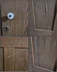 Antique Wooden Railroad Paperwork Requisition Floor Cabinet MoPac Cotton Belt