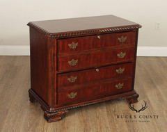 Hooker Furniture ‘Seven Seas’ Georgian Style Carved Mahogany File Cabinet