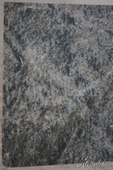 72737: French Style 2 Door 1 Drawer Marble Top Pot Cabinet