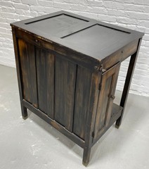 Antique INDUSTRIAL Wooden WORKBENCH CABINET, c. 1920’s