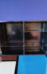 1960s Carrara & Matta “Spluga” black white bakelite bathroom wall cabinet Italy