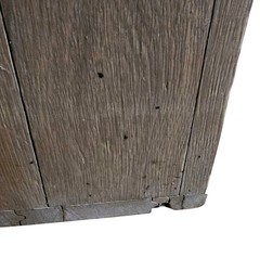 Antique Wooden Railroad Paperwork Requisition Floor Cabinet MoPac Cotton Belt