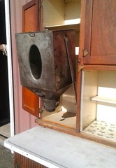 Antique Oak Tippecanoe Kitchen Cabinet Tipp City Ohio Rare Model 1920s