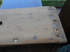 ANTIQUE 18th CENTURY EARLY AMERICAN RAISED PANEL PINE CORNER CUPBOARD