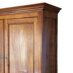 Antique French County Louis Philippe Buffet Deux Corps Housekeeper Cabinet