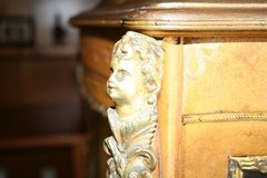 Antique China cabinet Vignette – Genuine French Hand Painted with Ormolu