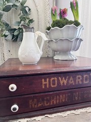 Antique Howard Two Drawer Cabinet