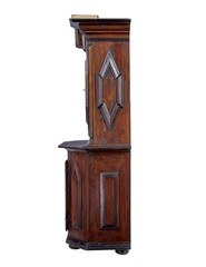 18TH CENTURY SCANDINAVIAN PINE BAROQUE CUPBOARD