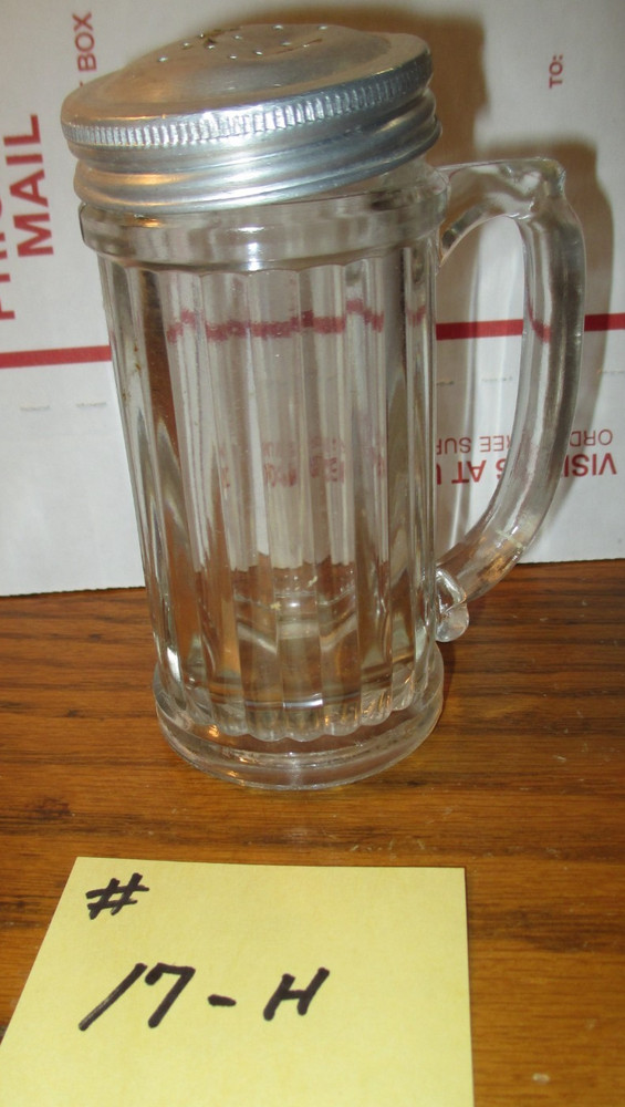 HOOSIER CABINET ORIGINAL SHAKER SPICE JAR LOT # 7-H