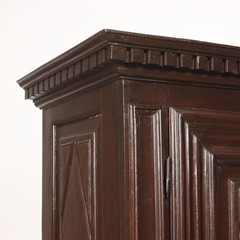 Antique Baroque Cupboard Walnut Italy XVIII Century