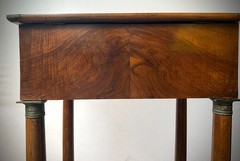 ANTIQUE FRENCH EMPIRE TABLE DRESSING / SEWING COIFFEUSE / TRAVAILLEUSE 1810-1825