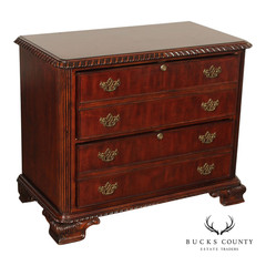 Hooker Furniture ‘Seven Seas’ Georgian Style Carved Mahogany File Cabinet