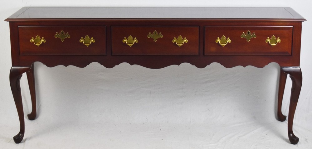 KINDEL Chippendale Style Mahogany Huntsboard Sideboard Server Williamsburg Style