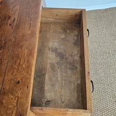Antique English Pine Kitchen Dresser Welsh Cupboard Hutch Cabinet Victorian