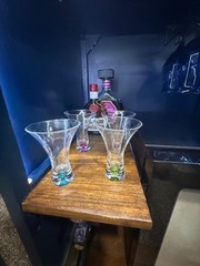 1960s Mid-Century Modern Wine & Liquor Bar Cabinet with Wine Fridge