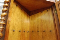 Antique Dutch Key Cabinet Wall Cabinet Medicine Cabinet Corner Cabinet