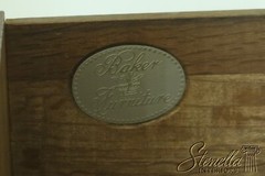 33267EC: BAKER George III English Style Walnut Breakfront