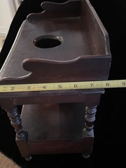 Antique Miniature Period Late 18th Early 19th C Child’s Washstand W/Bowl & Pitch