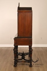 Rockford Republic Furniture Company 1920’s Walnut China Display Cabinet