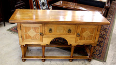 American Inlaid Sideboard Cabinet 2 Door1 1 Drawer / Server