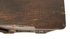 Antique English Oak Coal Bin or Kindling Storage