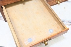 Antique . Library Bureau SoleMakers Oak Wood File Cabinet 24 Drawer Apothecary