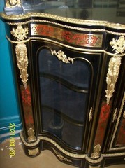 Antique Boulle Sideboard Cabinet French