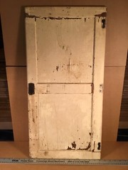 Genuine Hoosier Cabinet Door w/ Racks and Shelving All Original-29 Inches Tall