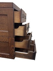 oak card catalogue 8 Draws Chest of Library Apothecary Antique gyuh