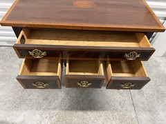 Hickory White American Masterpiece Lowboy Queen Anne Style.