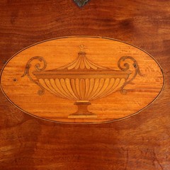 Antique Victorian Cabinet Mahogany Oak Decorations England ‘800 Original