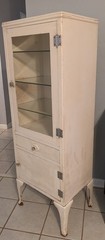Vintage/Antique? Art Deco Metal Medical Cabinet