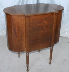 Rare Find! Antique Imperial Furniture Mahogany Martha Washington Sewing Cabinet