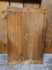 Antique Solid Wood Medicine Cabinet Vanity (32” x 22” x6) w/ Mirror