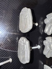 Maugenest Clothing metal drawer pulls decorative – RARE – set of 10