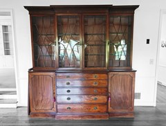 Vintage Custom Monumental Breakfront Cabinet – Fb-6226a